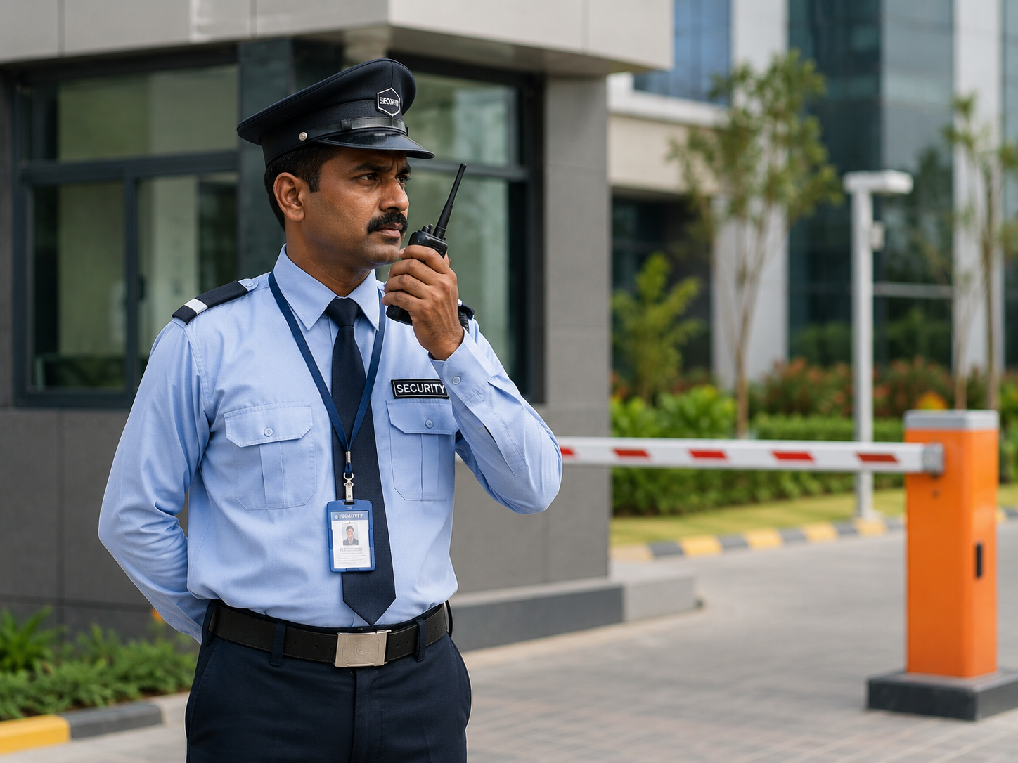 Security personnel for site protection